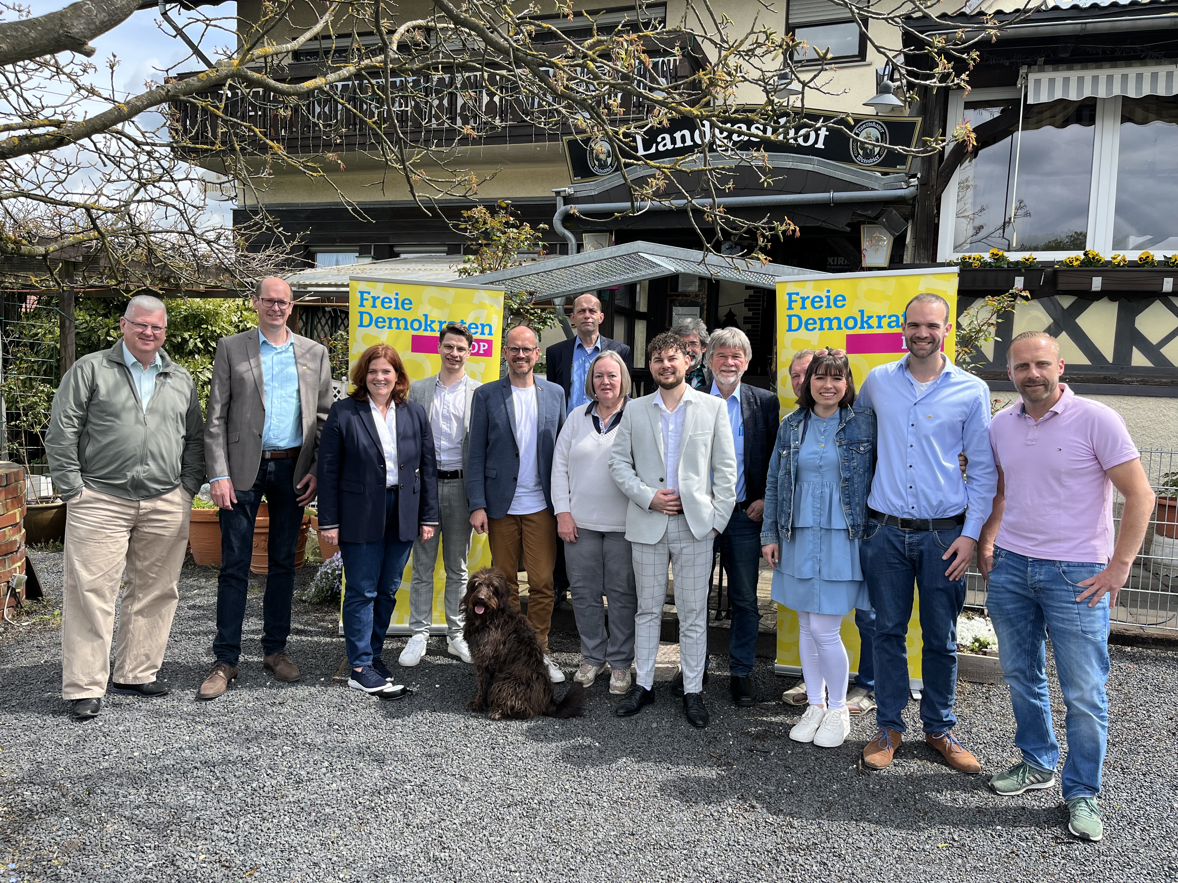 Gruppenbild Amtsparteitag FDPlubh 2023